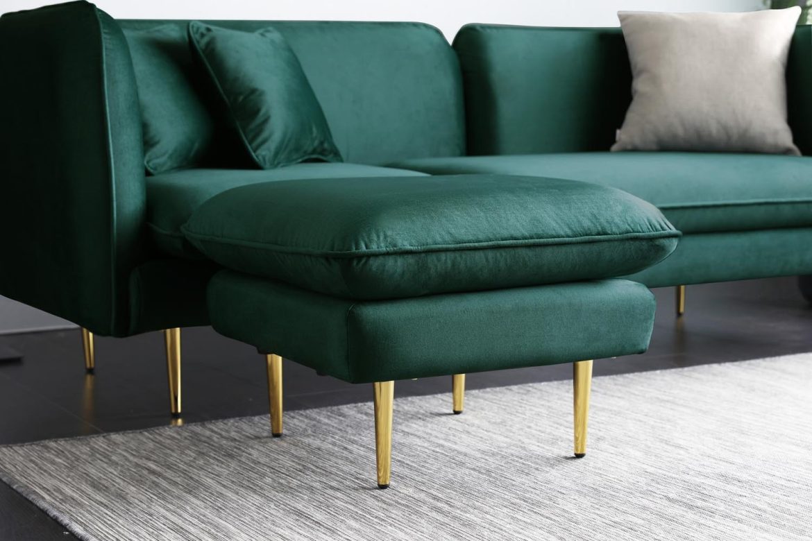 Canapé vert : quelle couleur associer avec ?