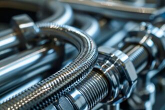 Flexible en inox pour plomberie moderne et durable
