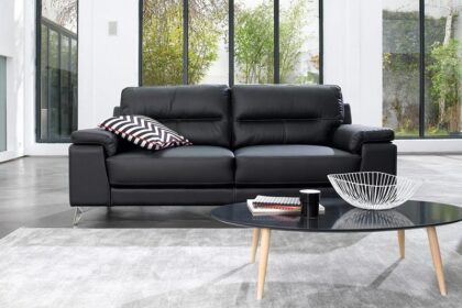 5 raisons d'opter pour des canapés en cuir gris dans votre salon