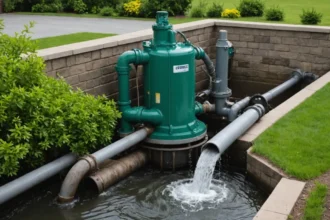 Pompe de relevage pour l'évacuation des eaux usées domestiques