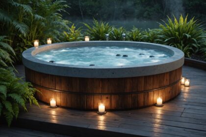 Différence entre spa et jacuzzi dans un espace bien-être