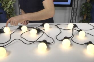 Guirlande lumineuse DIY en papier pour les fêtes