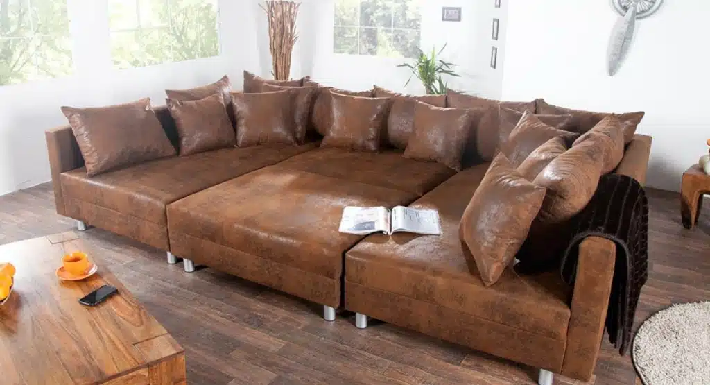 Canapé cuir : quelle couleur associer avec ?