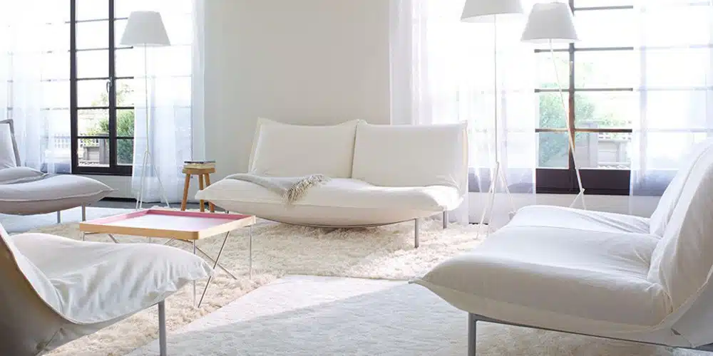 Canapé blanc : quelle couleur associer avec ?
