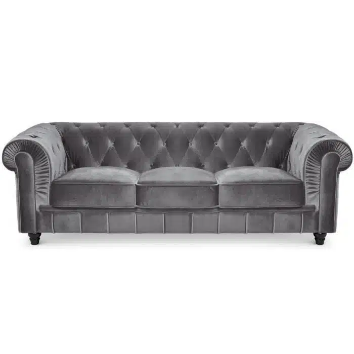 Canapé Chesterfield 3 places