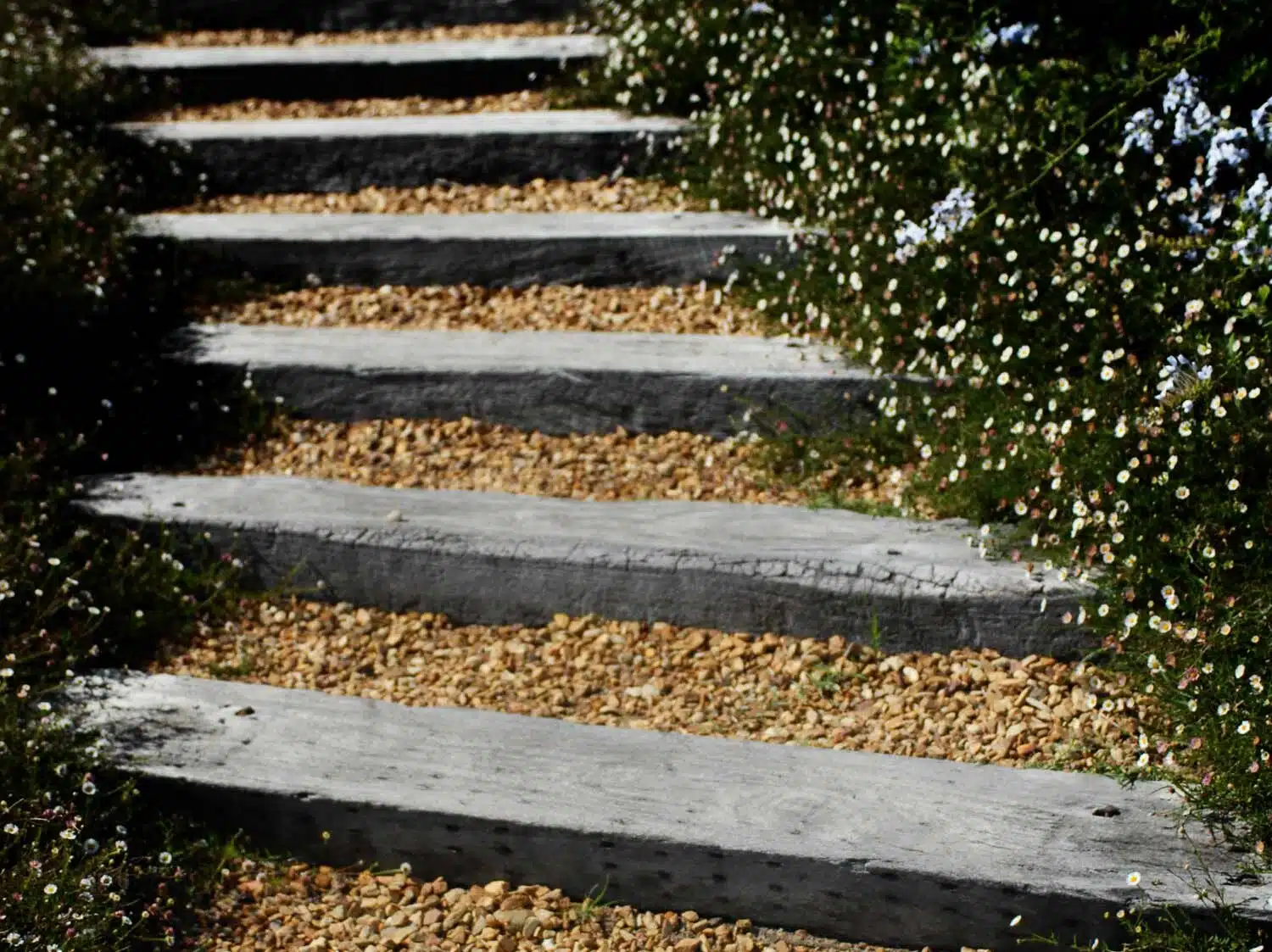 escalier extérieur en béton