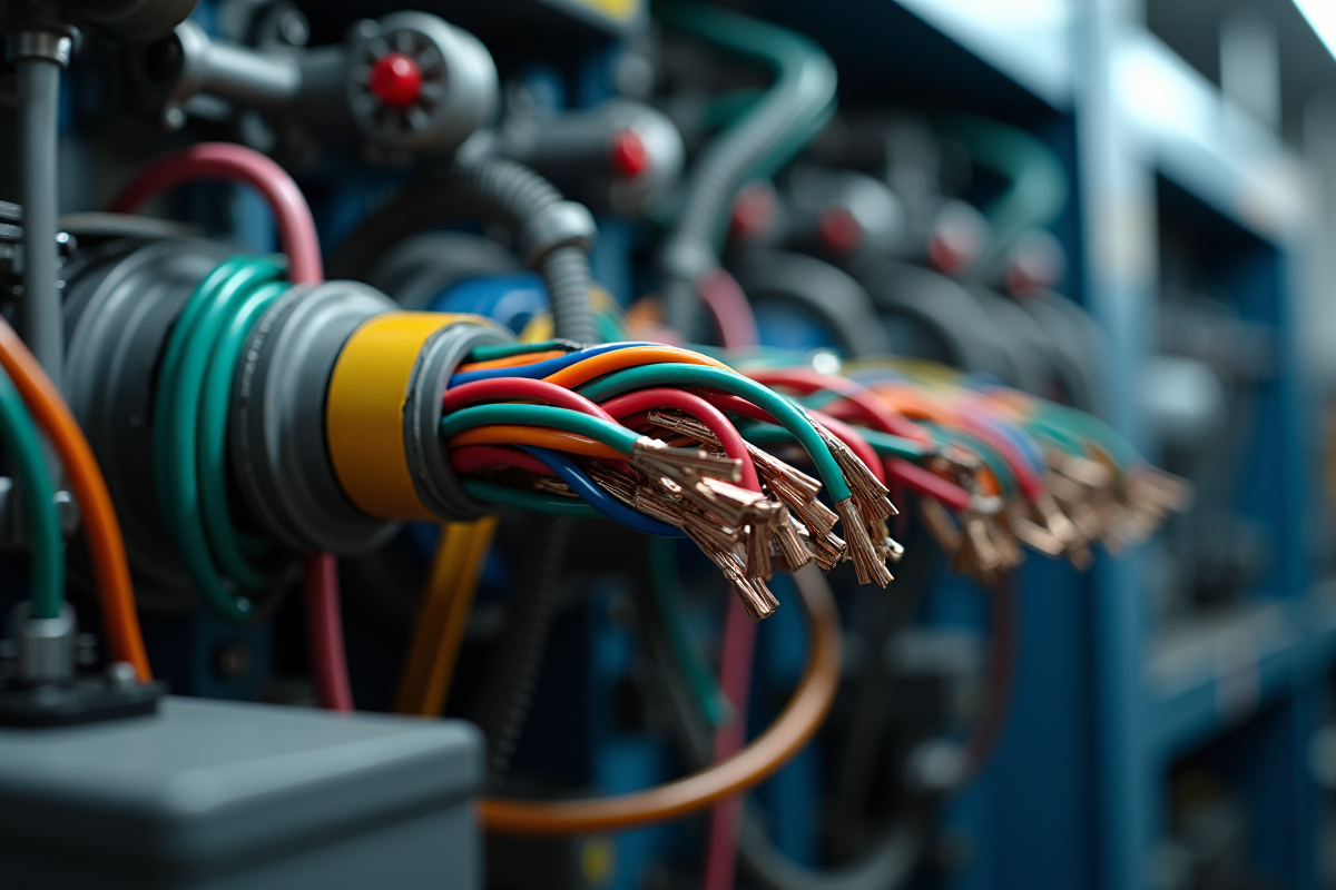 fils électriques