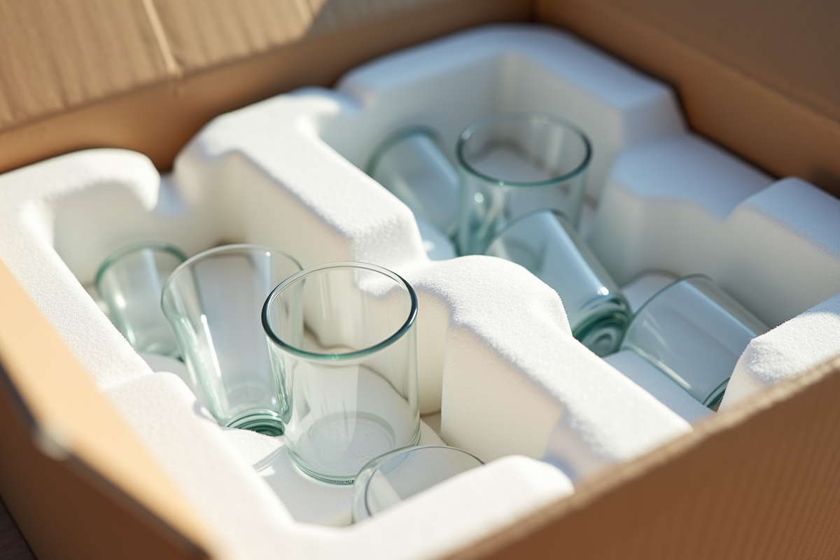 verres emballage