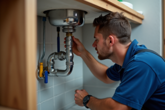 Tuyaux d'eau et outils pour installation domestique