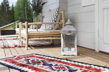 Les tapis d'extérieur : un atout pour votre jardin