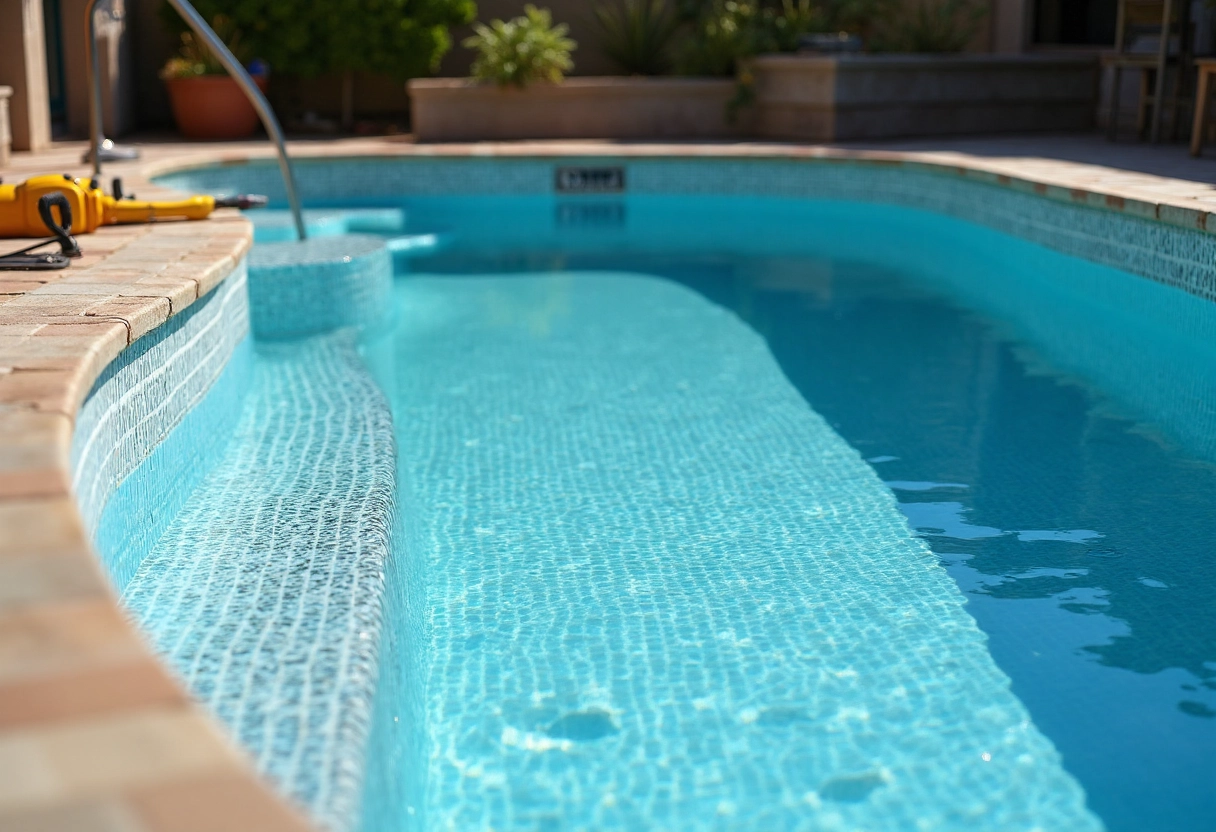 piscine  carrelage